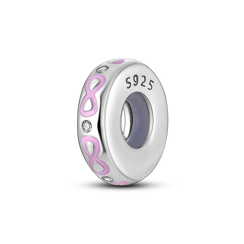 Sparkle Lock Silicone Stopper Beads – Style & Security for Your Charm Bracelet