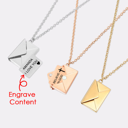 SoulName Envelope Necklaces