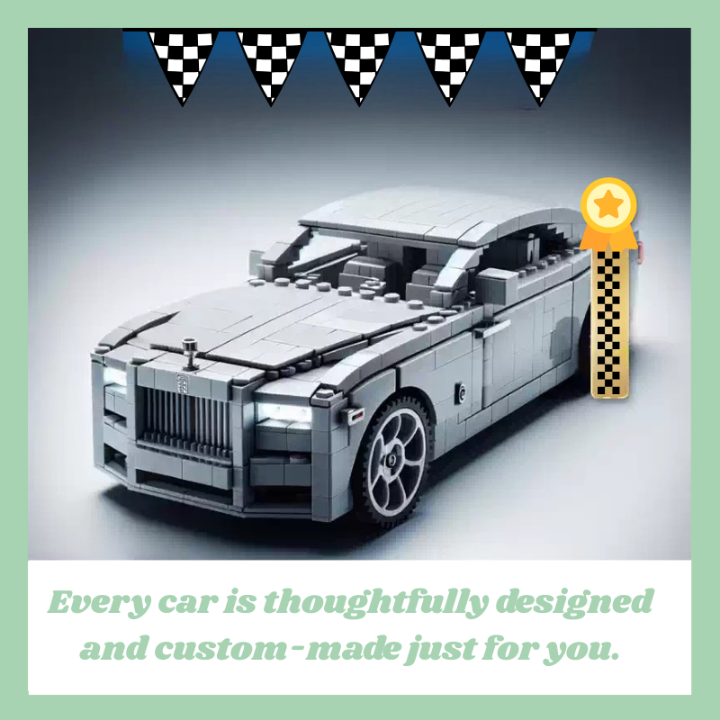 Personalized Custom Brick Model | MiniBricks DreamCar