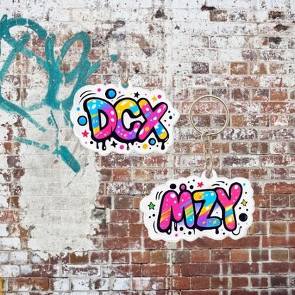 Graffiti Keychains
