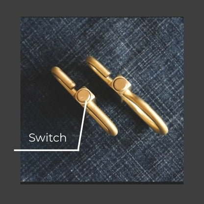 Vintage Brass Keychain Holders