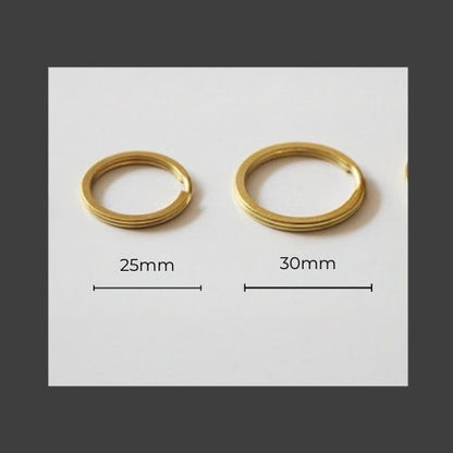 Vintage Brass Keychain Holders