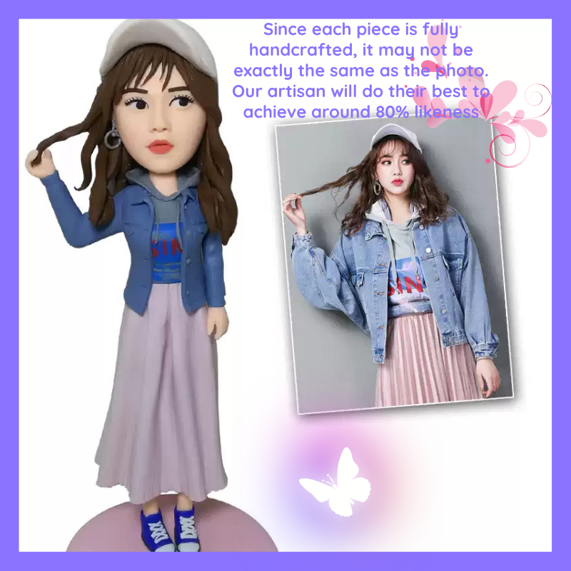 Custom Mini Figurine – Personalized Handcrafted Sculpture | DearMiniMe