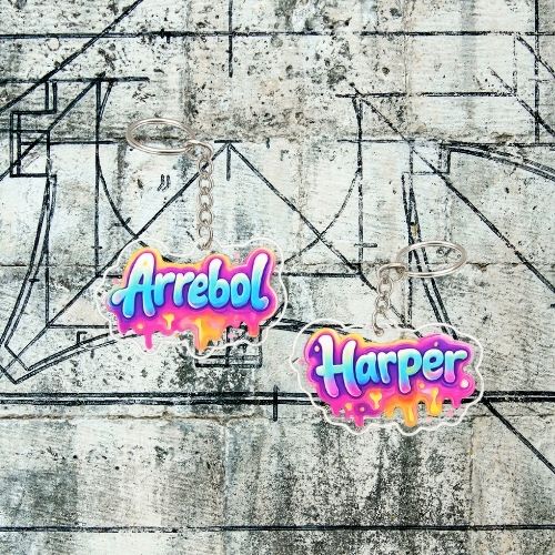 Graffiti Keychains