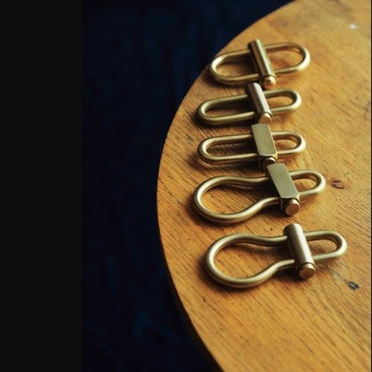 Vintage Brass Keychain Holders