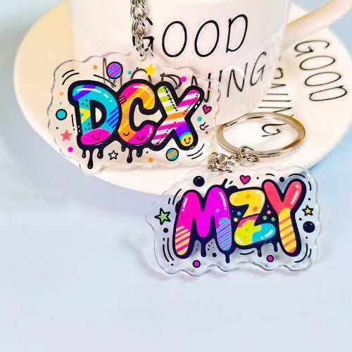 Graffiti Keychains