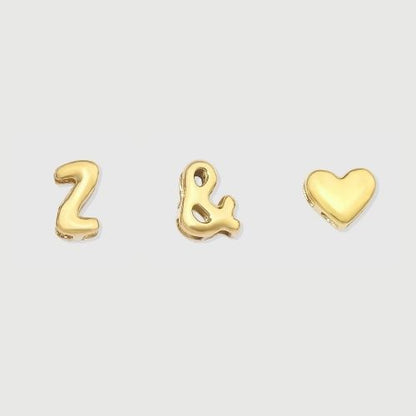 Mix & Match Vintage Bubble Letters