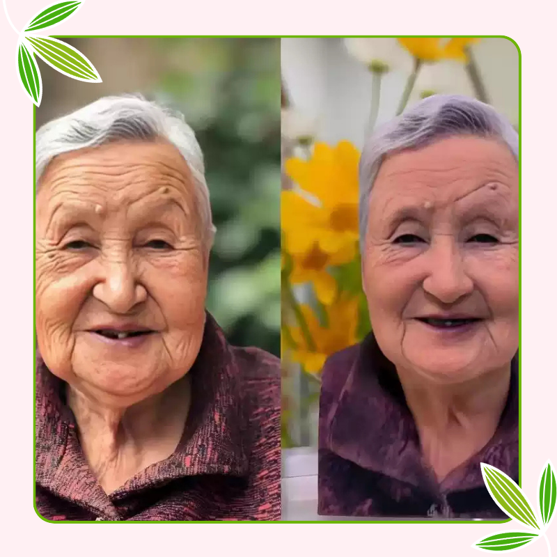 Two images of an elderly woman with a blurred background. A photo with a 3D printed figurine. Personalized 3D printed resin memorial bust, keepsake gift, Custom resin 3D bust, Grateful memorial for loved one. Unique memorial sculpture. Cherishes memories. Grateful memorial 3D printed resin bust. Personalized keepsake