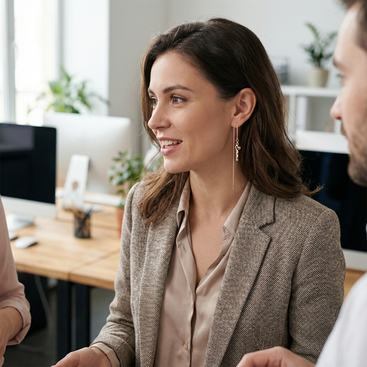 SoulName Drop Earrings