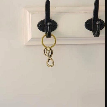 Vintage Brass Keychain Holders