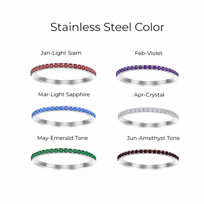 Starlight Birthstone Rings
