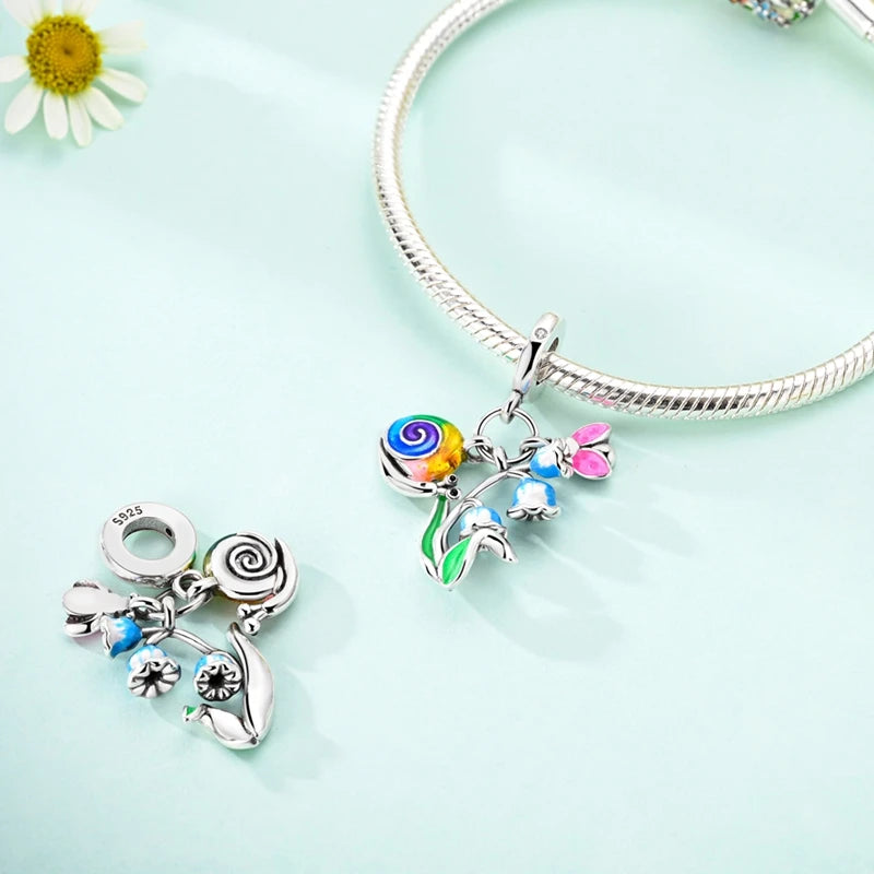 Sparkle Lock Silicone Stopper Beads – Style & Security for Your Charm Bracelet