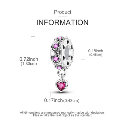 Sparkle Lock Silicone Stopper Beads – Style & Security for Your Charm Bracelet