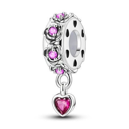 Sparkle Lock Silicone Stopper Beads – Style & Security for Your Charm Bracelet