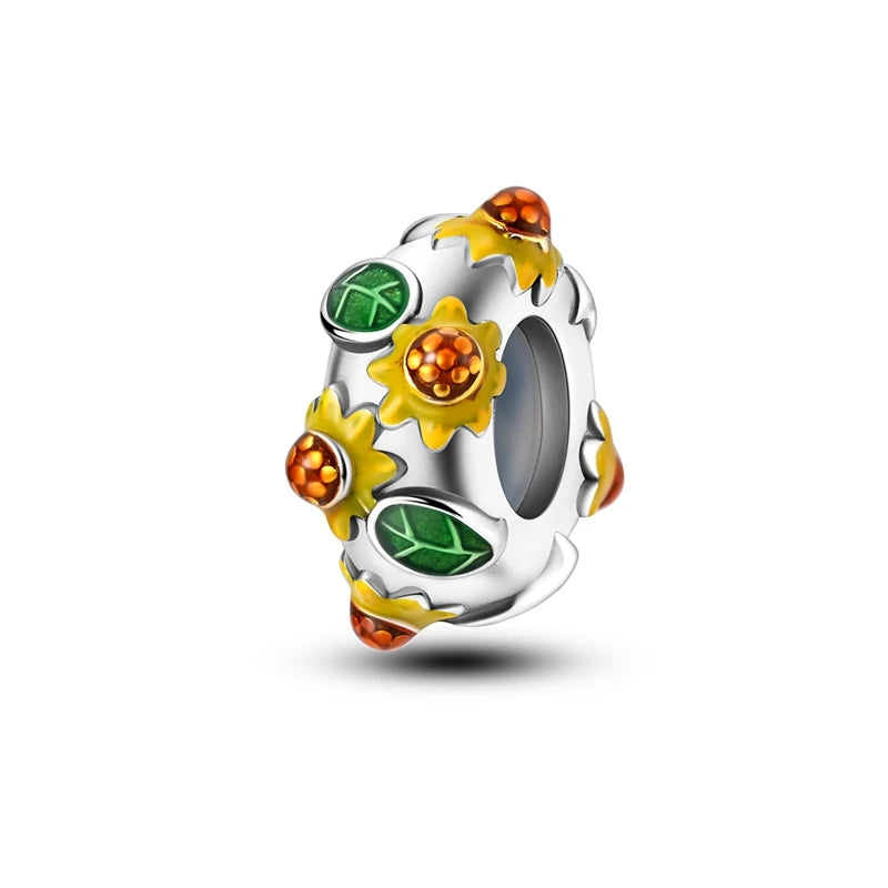 Sparkle Lock Silicone Stopper Beads – Style & Security for Your Charm Bracelet