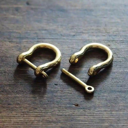 Vintage Brass Keychain Holders