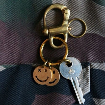 Vintage Brass Keychain Holders