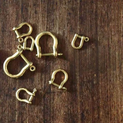 Vintage Brass Keychain Holders